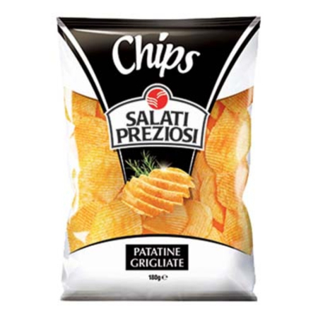 Produse Alimentare - Salati Preziosi Patatine Grigliate 180g