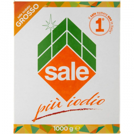 Produse Alimentare - Sale di Sicilia Iodata Grosso 1kg