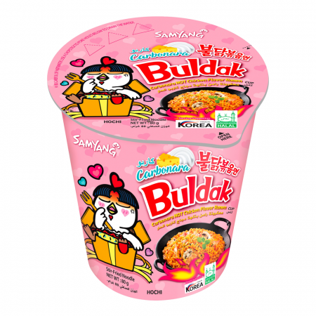 Ramen & Noodles - Samyang Buldak Ramen Carbonara Cup KOR 80g