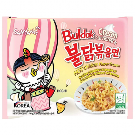 Ramen & Noodles - Samyang Buldak Ramen Cream Hot Chicken KOR 140g