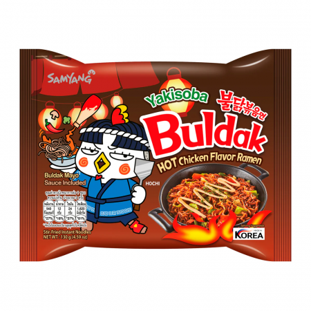 Ramen & Noodles - Samyang Buldak Ramen Hot Yakisoba KOR 125g