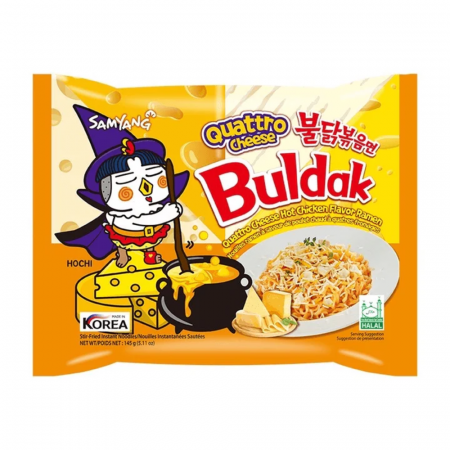 Ramen & Noodles - Samyang Buldak Ramen Quattro Cheese KOR 145g