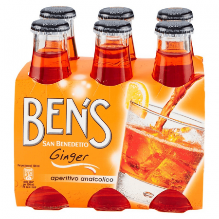 Aperitive - San Benedetto Ben's Ginger 6x100ml aperitiv non-alcoolic