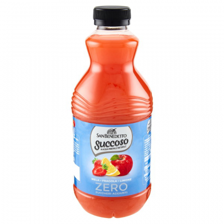 Băuturi - San Benedetto Succoso Zero Mela/Fragola/Limone 900ml