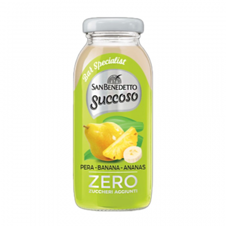 Băuturi - San Benedetto Succoso Zero Pera/Banana 200ml