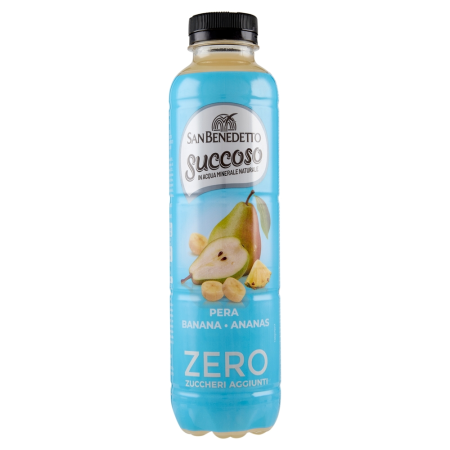 Sucuri - San Benedetto Succoso Zero Pera/Banana/Ananas 400ml