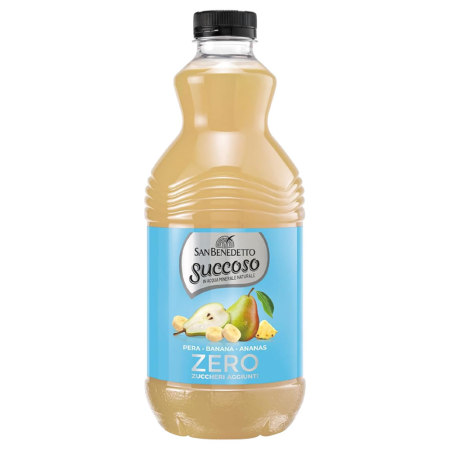 Băuturi - San Benedetto Succoso Zero Pere/Banana/Ananas 900ml