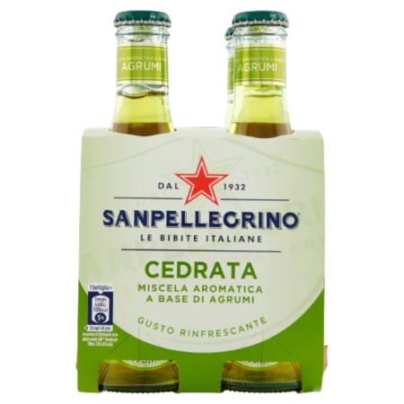 Băuturi - San Pellegrino Vetro Cedrata 4x200ml
