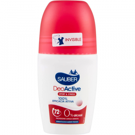 SAUBER DEODORANTE CREMA 30 ML. DEOACTIVE LUNGA DURATA