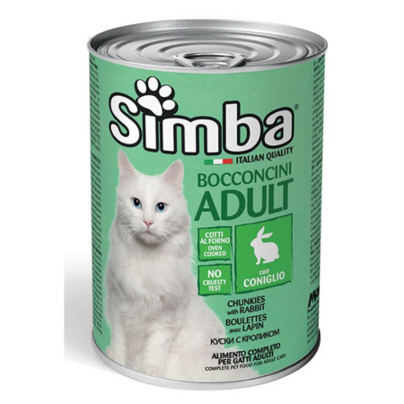 Mâncare Animale - Simba Cat Iepure 415g