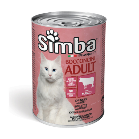 Mâncare Animale - Simba Cat Vitel 415g