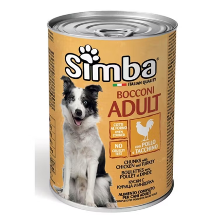 Mâncare Animale - Simba Dog Pui/Curcan 415g