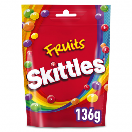 Jeleuri & Bomboane - Skittles Fruits 136g