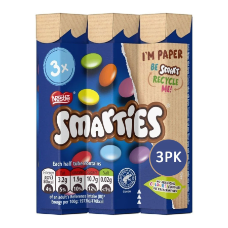 Produse Alimentare - Smarties 3x34g