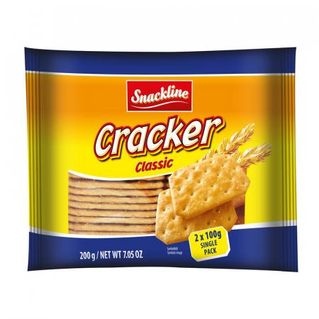 Snackuri & Chipsuri - Snackline Cracker Clasic 200g