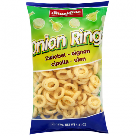 Snackuri & Chipsuri - Snackline Inele Ceapa 125g