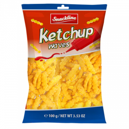Produse Alimentare - Snackline Ketchup Waves 100g