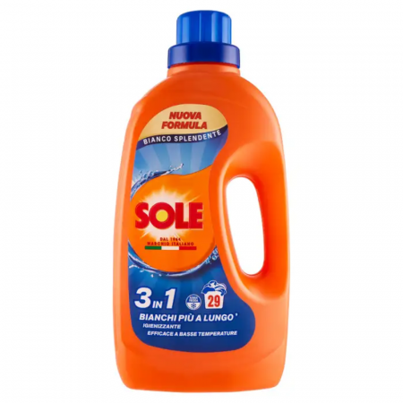 Detergent rufe - Sole Lavatrice Bianco Splendente 1.3l 29 spalari
