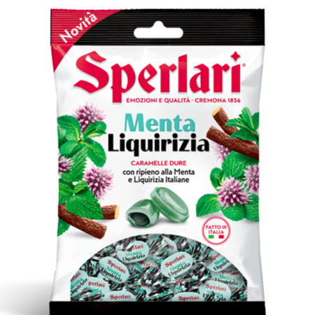 Halloween 2025 - Sperlari Caramelle Menta e Liquirizia 150g