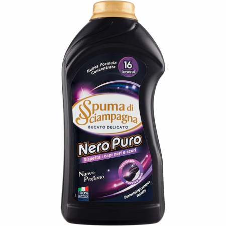 Detergent rufe - Spuma di Sciampagna Nero Puro 800ml
