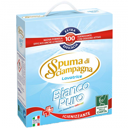 Detergent rufe - Spuma di Sciampagna Bianco Puro 92 spalari
