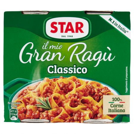 Sosuri - Star Ragu Classico 180g  (1 conserva)