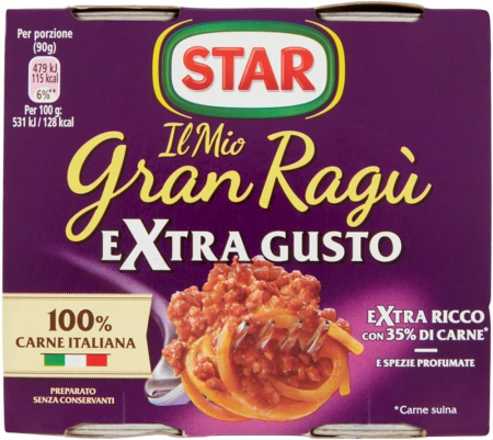 Sosuri - Star Ragu Extra Gusto 180g  (1 conserva)