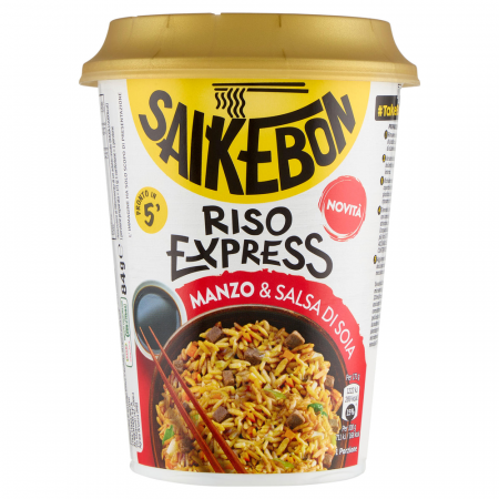 Produse Alimentare - Star Saikebon Riso Express Manzo & Salsa di Soia 83g