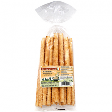 Snackuri & Chipsuri - Stiratini Grisine cu Susan 150g