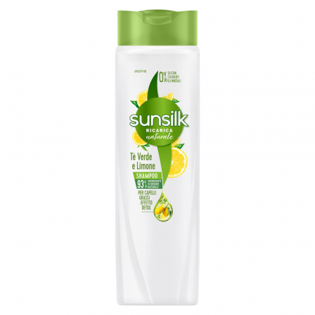 Șampon de păr - Sunsilk Shampoo Detox Grassi Te Verde & Limone 250ml