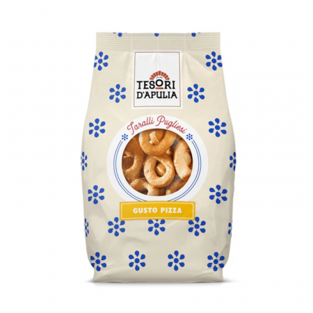 Snackuri & Chipsuri - Tesori d'Apulia Taralli Pizza 400g