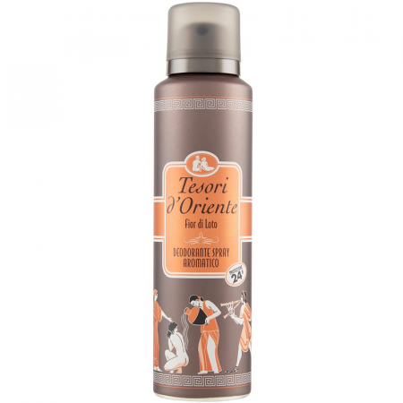 Deodorante, antiperspirante - Tesori d'Oriente Fior di Loto 150ml deo spray