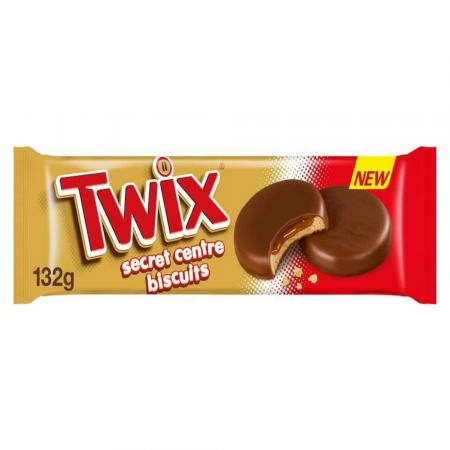 Biscuiți & Fursecuri - Twix Secret Centre Biscuits FR 132g