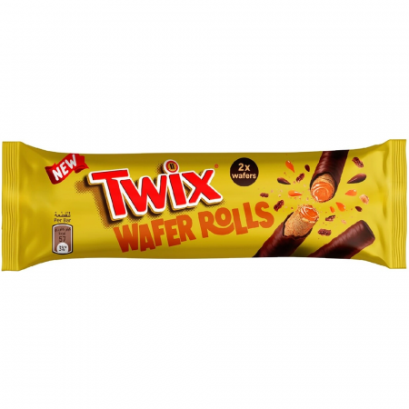 Produse Alimentare - Twix Wafer Rolls EGY 22g
