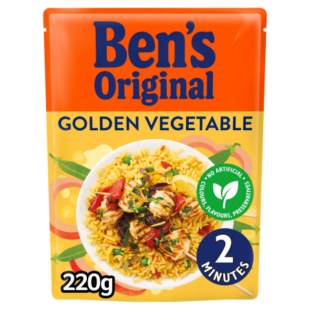 Uncle Ben's Golden Vegetable Rice UK 220g [1]