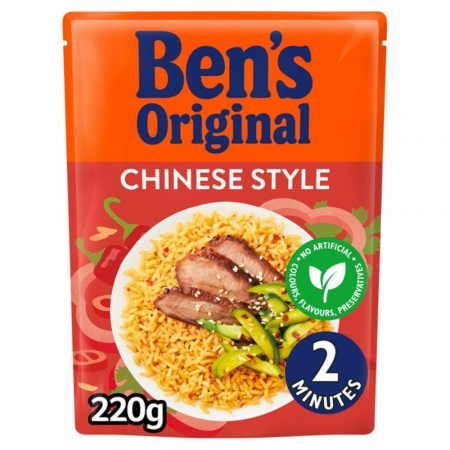 Orez & Polenta - Uncle Ben's Original Chinese Rice UK 220g