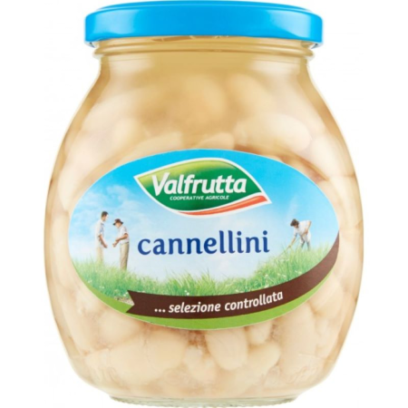 Conserve de legume - Valfrutta Cannellini 370g borcan