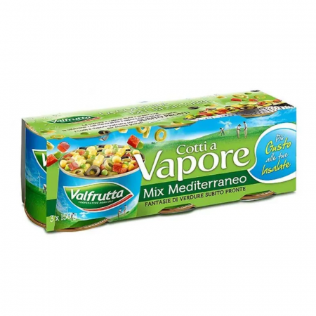 Conserve & Borcane - Valfrutta Mix Mediterraneo 3x140g