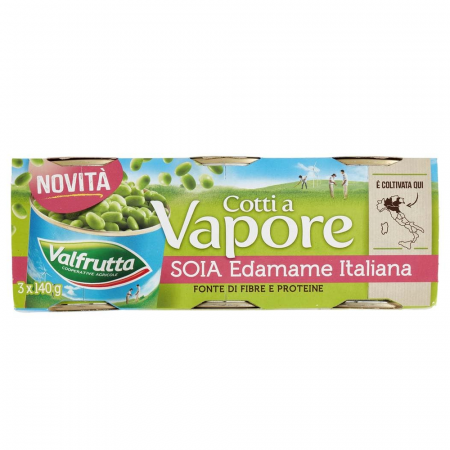 Produse Alimentare - Valfrutta Soia Edamame 3x140g