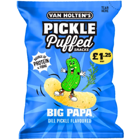 Snackuri & Chipsuri - Van Holten's Big Papa Puffs USA 50g