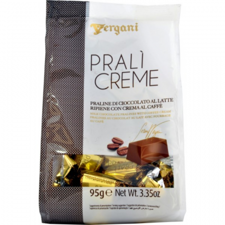 Praline - Vergani Praline Cioccolato Latte Caffe 95g