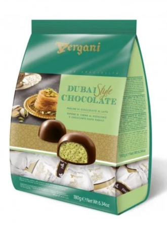 Produse Alimentare - Vergani Praline Dubai Chocolate 180g