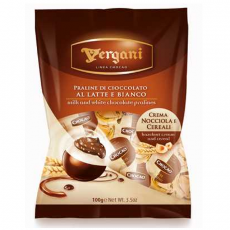 Praline - Vergani Praline Sfere Double Cioccolato 100g