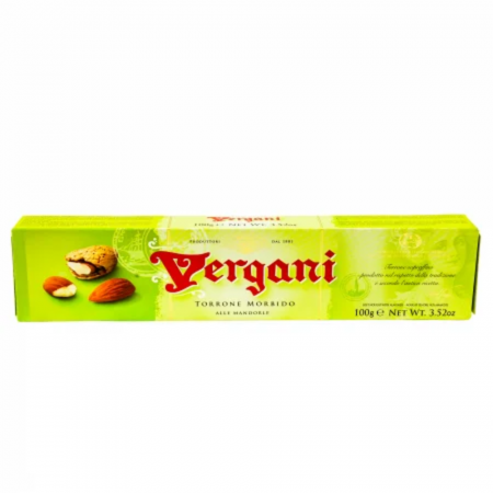 Produse Alimentare - Vergani Torrone Morbido Mandorla 100g