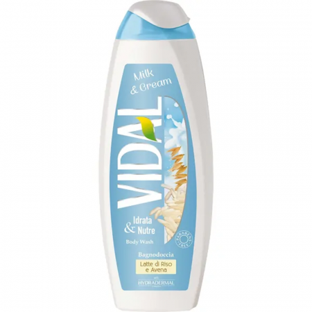 Geluri de duș - Vidal Bagno Milk Cream Avena Latte Riso 500ml