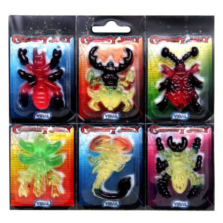 Produse Alimentare - Vidal Creepy Jelly 66g (6x11g)