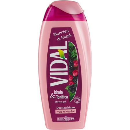 Geluri de duș - Vidal Doccia Mora e Muschio Bianco 250ml