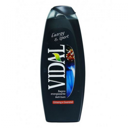 Vidal Doccia Shampoo Energy Sport Ginseng e Guarana 250ml