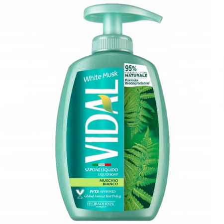 Îngrijire Personală - Vidal Sapone Liquido Muschio Bianco 300ml