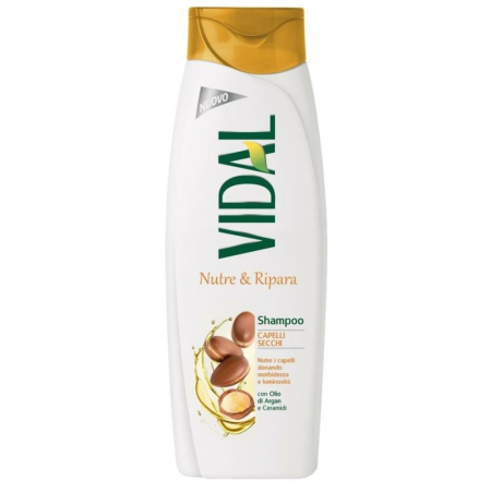 Îngrijire Personală - Vidal Shampoo Nutre & Ripara 250ml